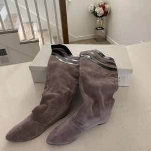 Georgina Goodman Grey Suede Boots. 41 EU